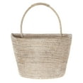 thumbnail image 4 of Kouboo La Jolla Rattan Wall Basket with Handle, Basket Bin for Storage Organize for Home, Office Bedroom, Plants, Small / White Wash, 4 of 8