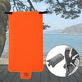thumbnail image 4 of Camping Air Sleeping Pad Inflatable Backpacking Pad Hiking Traveling Folding Mattress Damp Bag Orange, 4 of 10