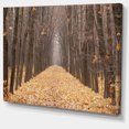 thumbnail image 2 of Route Jaune à Travers la Forêt d'Automne - Art Moderne de Toile de Forêt, 2 of 4