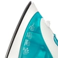 thumbnail image 4 of Plancha de vapor Dominion Advanced para ropa con suela antiadherente, ligera, de 1200 W, con vapor vertical y termostato ajustable, autolimpieza, cable giratorio y funciones de vapor, secado y pulver, 4 of 5