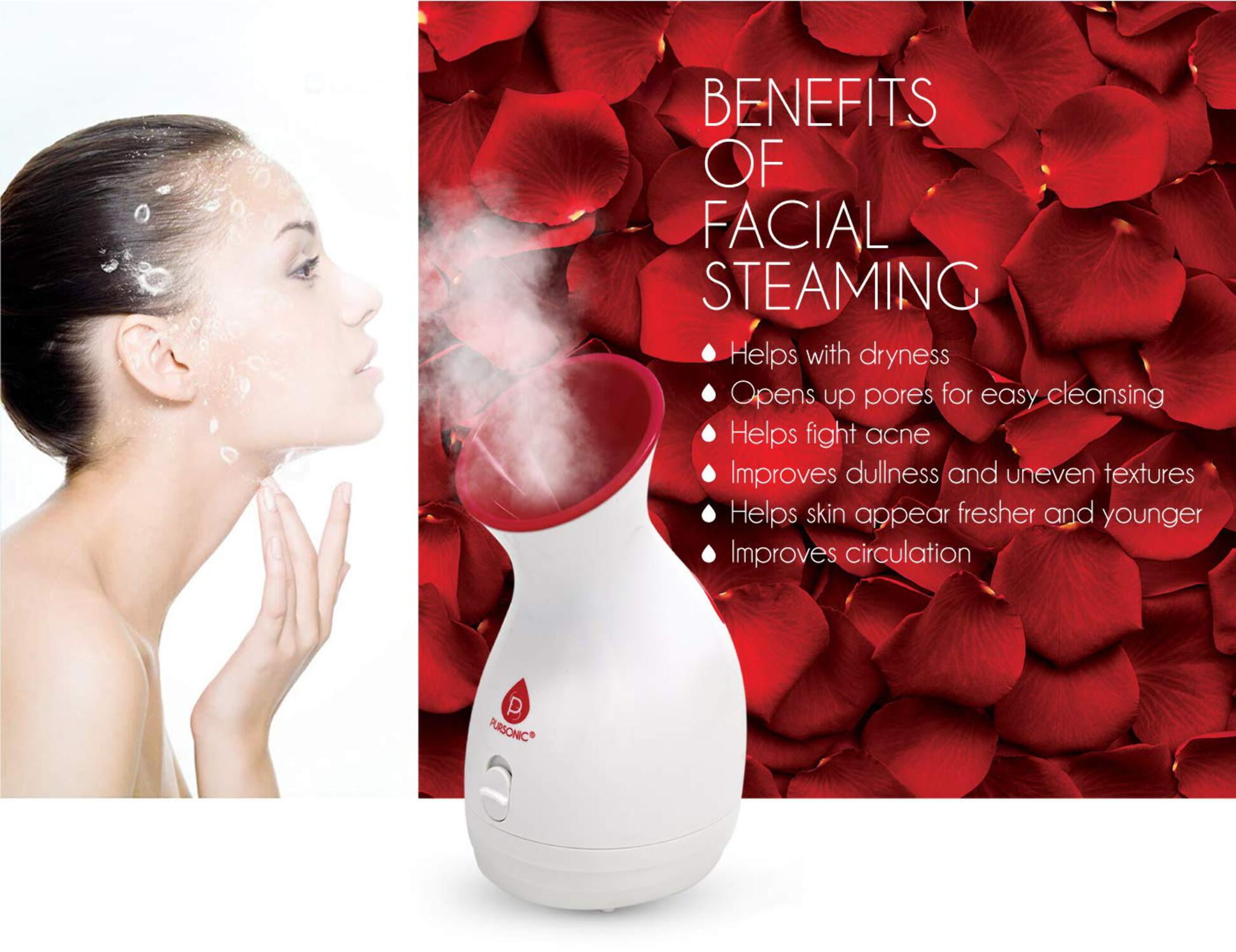 Pursonic FS10 Facial Nano Steamer