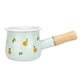 thumbnail image 2 of Mini olla para sopa, cacerola de 500ml, utensilios de cocina pequeños con mango de madera, para café y leche, olla esmaltada para cocinar, olla naranja Baoblaze mini cacerola, 2 of 8