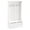 Cream White, variant on 38 Entryway Hall Tree with Storage Bench, Coat Rack with 4 Hooks and Shoe Storage for Small Entryway, Gray MDF
