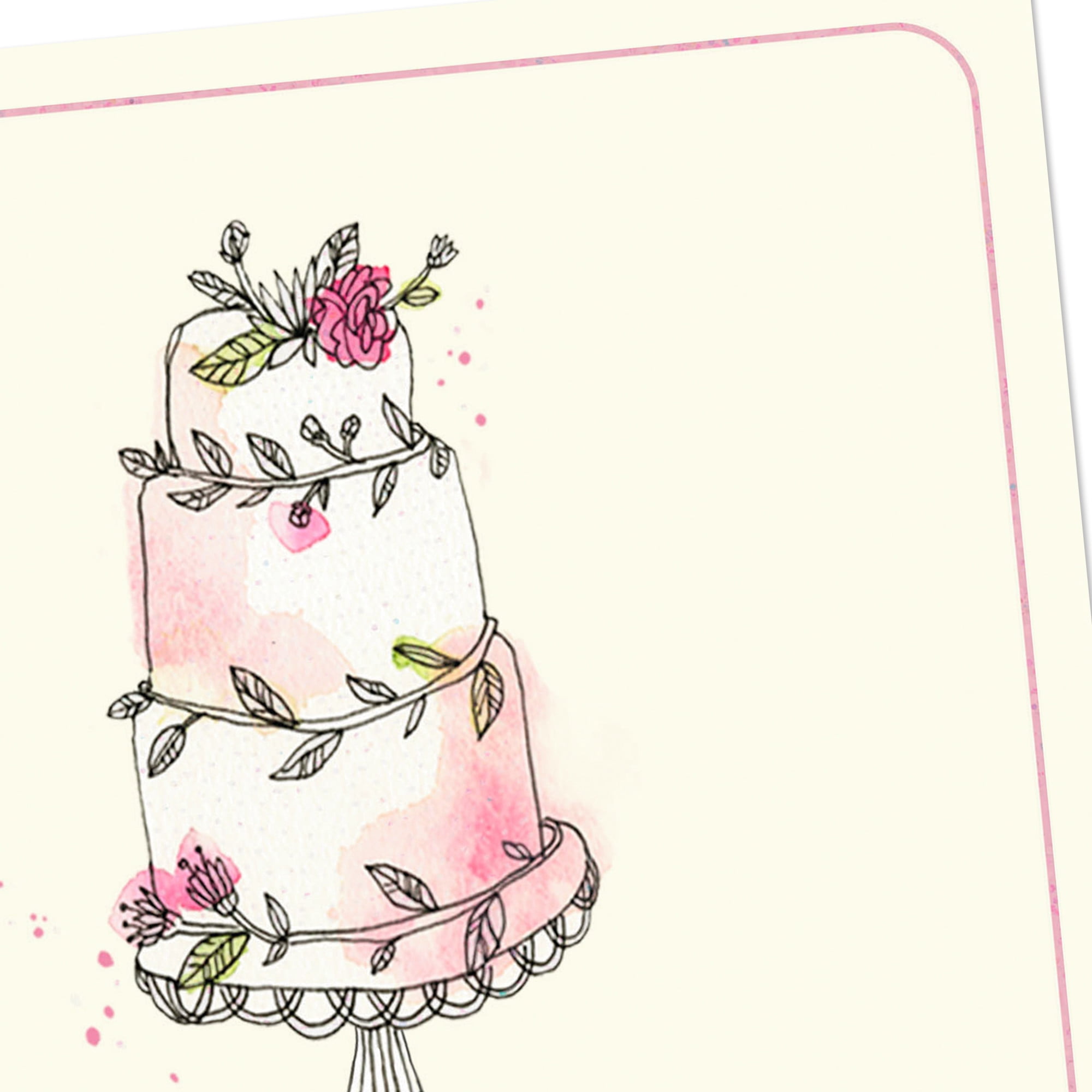 Hallmark Wedding Card (Lifetime of Love)