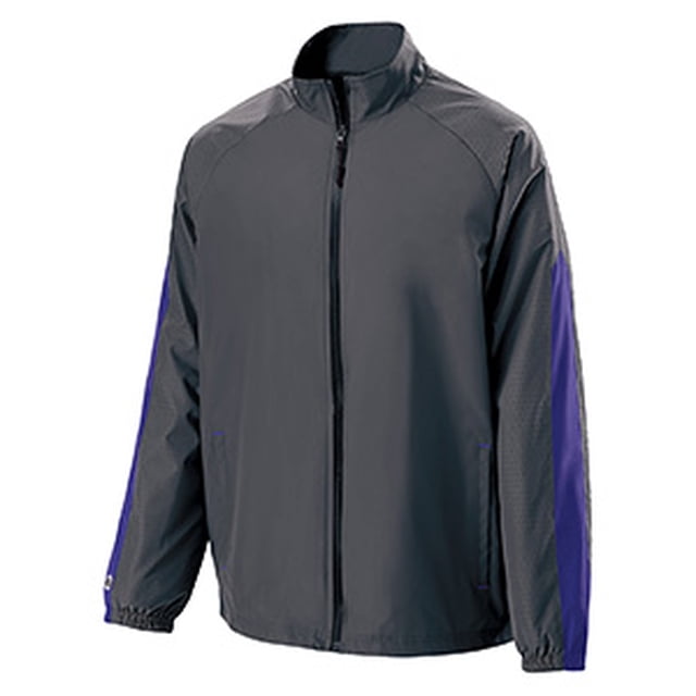222212 HO YOUTH BIONIC JACKET CARBONO/ MORADO XL Holloway 222212