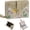 Khaki, variant on Wallet for Girls- Blue Vegan Leather Small Purse for Little or Teen Girls Age 6-14 Valentine's Day Gifts