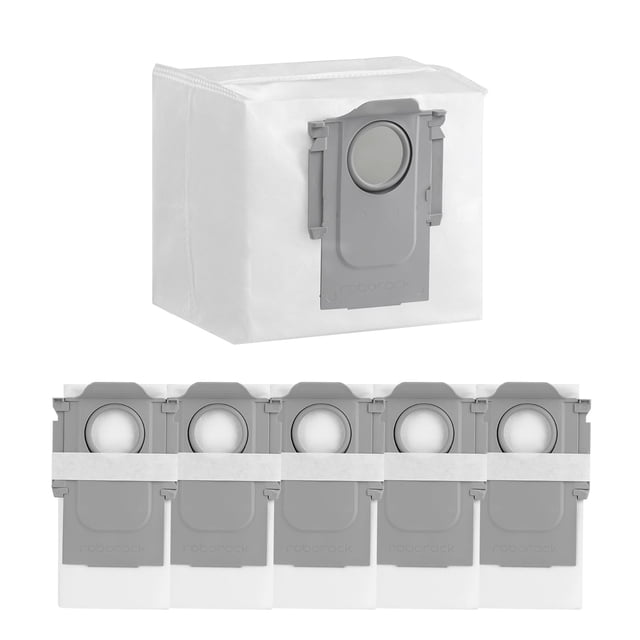 Bolsa desechable para polvo, paquete de 6 unidades, para aspiradora Roborock S8 Pro