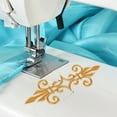 thumbnail image 3 of WEUVEB Golden Trim Fringe Leaves Appliques for Garments and Costumes 6Pcs, 3 of 9