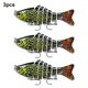 thumbnail image 4 of Soidarity Paquete de 3 señuelos de pesca de plástico de agua salada cebo falso atracción al aire libre Swimbaits artificiales Crankbait accesorio 10cm Pescar tipo 8 Soidarity OD023723-08, 4 of 6