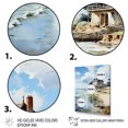 thumbnail image 3 of Designart "Eugene s Reverie Normandy Coast II" Nautical & Beach Floater Framed Canvas Wall Art, 3 of 7