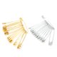 thumbnail image 1 of 20 Piezas De Imperdibles, Imperdibles Dorados Y Plateados, Clips Para Ropa, Marcadores De Punto Para Manualidades, 1 of 7