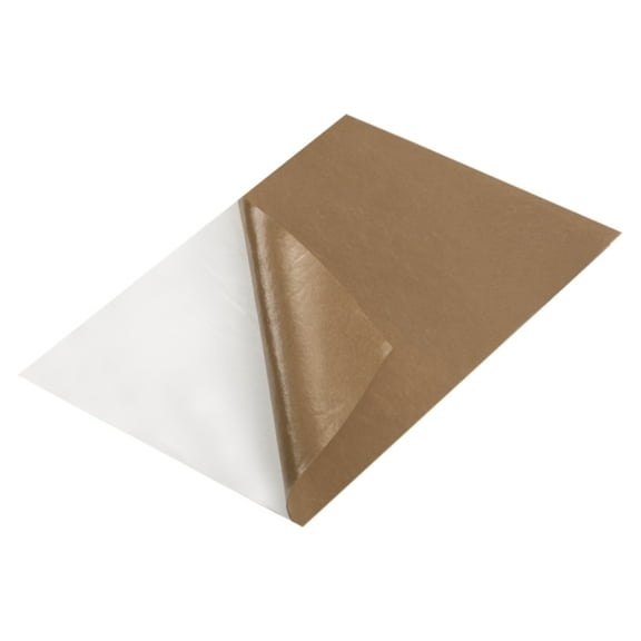 Uxcell Adhesive Felt Fabric Felt Sheets 45cmx30cm Peel and Stick Brown for DIY 1 Pcs