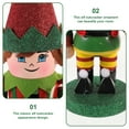 thumbnail image 3 of Stri Cute Christmas Nutcracker Figurine Wooden Nutcracker Ornament Nutcracker Decor, 3 of 7