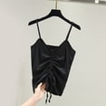 thumbnail image 2 of Womens Camisole Tank Tops Sevevn Fashion Women's Summer Casual Solid Color Loose V-neck Camisoles Tank Top Fitted Tank Tops For Women, 2 of 4