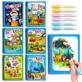 thumbnail image 4 of Montessori Toys, Reusable Coloring Book, Magic Water Drawing Book Painting, Drawing Toys, Sensory Early Education Toys For Kids, 4 of 5