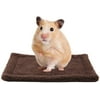 Small Animal Guinea Pig Hamster Bed House Rectangular Plush Warm Sleeping Mat Pillow Pet Supplies For Mice Rats Chinchillas Rabbits Hedgehogs Squirrels