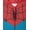 Spider Man Red Blue, variant on Marvel Spider-Verse Big Girls' Cosplay Fleece Zip-Up Hoodie Gwen Pink