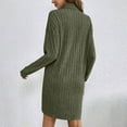 thumbnail image 7 of WJHWSX Womens Dresses,Dresses for Women,Womens Fall Dresses,Long Sleeve,Soft,Breathable,Solid,L(US:8), 7 of 7