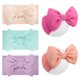 thumbnail image 1 of Bandas para la cabeza para bebé Lanmerry 5 piezas en nylon suave de 15 cm con moños, 1 of 8