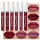 thumbnail image 1 of Juego de lápiz labial líquido mate Vevor 6 piezas Rojo Oscuro Malva, 1 of 5