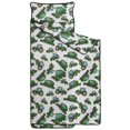 thumbnail image 2 of Tractor and Tractors White Pattern Teens Toddler Nap Mat with Pillow, Sleeping Mat Bag for Preschool Daycare 59"x22", 2 of 6
