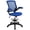 Blue, variant on Scranton & Co Mesh Drafting Stool in Blue