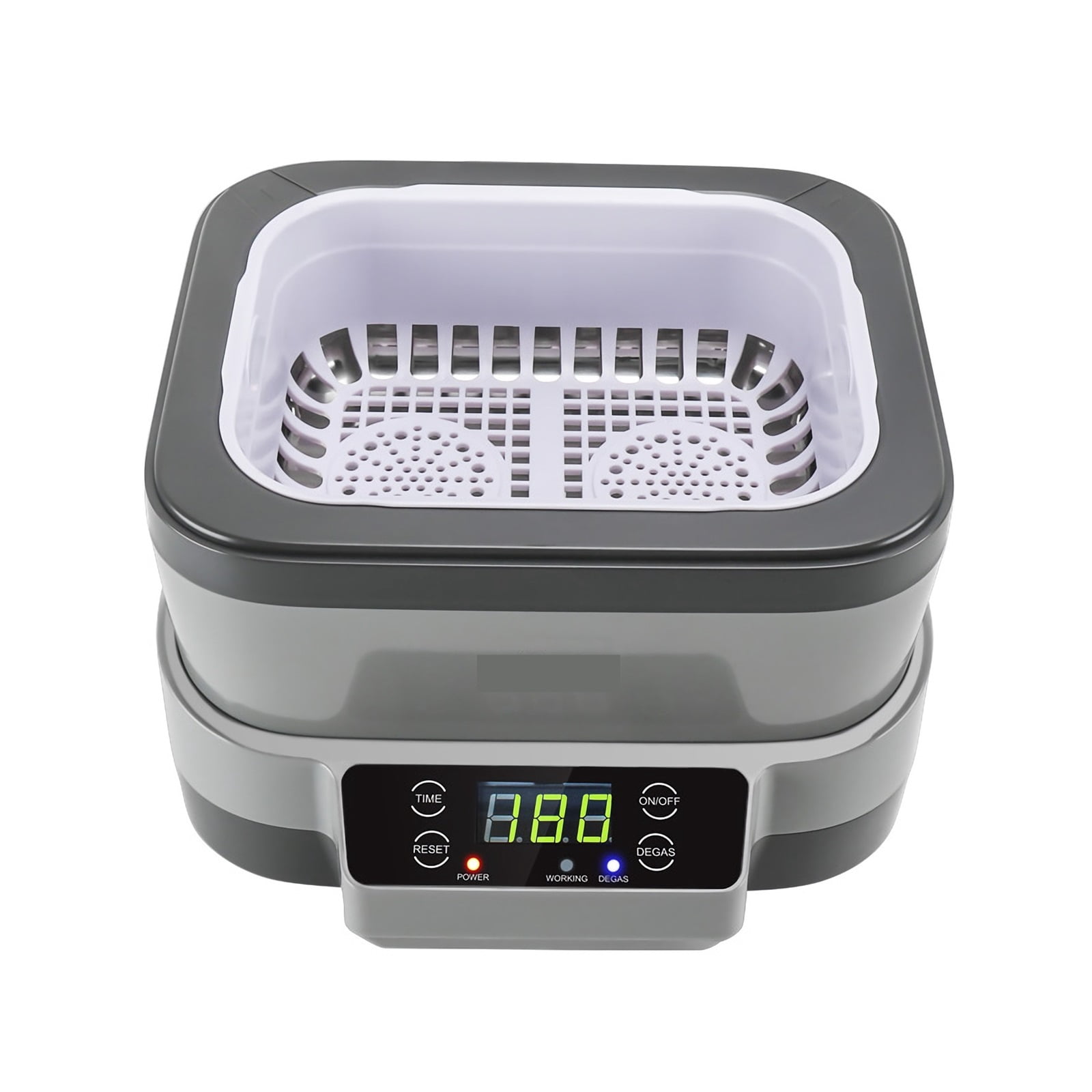 1.2L Ultra Cleaner Jewelry Watch Glasses Ring Beauty Brush Ultrasound Cleaning Bath Machine