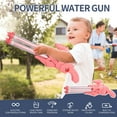 thumbnail image 6 of Beach Water Squirt Double Barrel Pump Squirter for Outdoor Fun Style Ideal for Swimming Pool and Beach Play for s Summer Activities -16.9'', 6 of 7