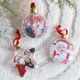 thumbnail image 4 of Bola de foto transparente navideña Personalizar colgante de bola navideña Bola de cinco estrellas Decoraciones colgantes para árbol de Navidad DIY, 4 of 5