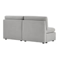 thumbnail image 5 of CHITA Sectional Couches Modular Sofa for Living Room, 2 Armless chair in Dove Gray, 5 of 5