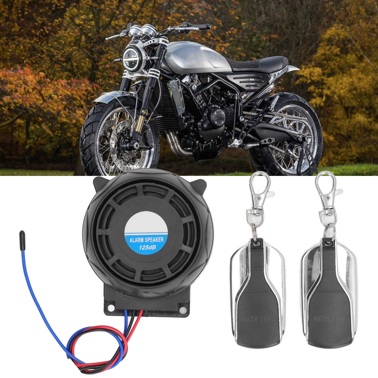 アクセサリー Alien Rider Motorcycle Alarm System Motorcycle Alarm System, Motorcycle Anti Theft Device Wireless 12V