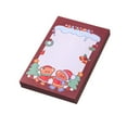 thumbnail image 1 of 50 Pieces Funny Christmas Notepads, Santa Notepads Christmas Sticky Notes Memo Pads for Christmas Holidays Decoration Present Animal Sticky Notes Flags, 1 of 3