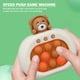 thumbnail image 3 of Juego de empuje rápido Burbuja de empuje con juguetes sensoriales de luz de sonido para suministros de regalos para niños (oso pardo), 3 of 3