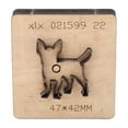 thumbnail image 2 of Die de Cuero Die, Acero de Acero de Acero de Acero Die Alta Eficiencia para Artesanías de BricolaJe, 2 of 7