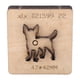 thumbnail image 2 of Die de Corte de Perros, Molde de Cuero Desgaste de Desgaste Resistente a la Aleació de Acero Para El Trabajo de Trabajo de Acero para Ahorrar Línas lisas con Placa de Madera, 2 of 7