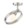 thumbnail image 3 of Golden Lighting 8330-1W PW Sloane 1-Light Wall Sconce, Pewter, 3 of 6