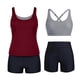 thumbnail image 2 of Trajes de baño para mujer, moda de primavera para mujer, conjunto de bikini de color liso, trajes de baño para mujer, trajes de baño para mujer, traje de baño para mujer, trajes de baño de moda de pla, 2 of 9