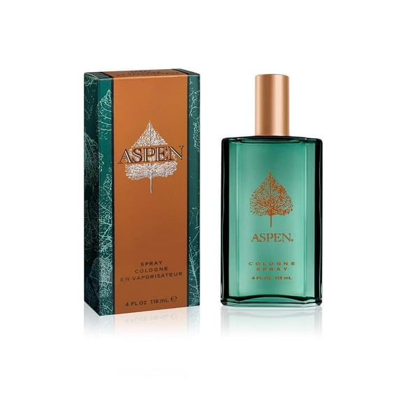 Perfume Aspen Cologne Spray, 118 ml, para hombre, fórmula vegana
