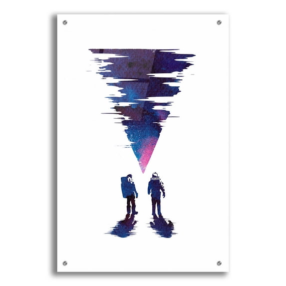 Epic Art 'The Thing' by Robert Farkas, Acrylic Glass Wall Art, 24"x36"