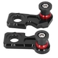 thumbnail image 3 of Motorcycle Chain Adjuster Sturdy and Durable Motorcycle Chain Tensioner Practical Chain Adjuster Block CNC Aluminum 6061 Anodized for Repair Shop Factory, 3 of 8