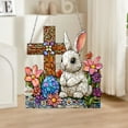 thumbnail image 3 of Fwttom Easter Decorations Easter Lonely Waiting 2D Acrylic Window Pendant, 3 of 8