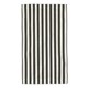 thumbnail image 1 of Fotbe Black And White Thick Stripes Toalla Premium con Patrón, Toalla de Microfibra de Secado Rápido, Ligera y Altamente Absorbente (27.5x16in), Ideal para Uso Diario, 1 of 6