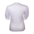 thumbnail image 2 of Blusa George Talla M Cuello U Blanco, 2 of 4