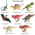 thumbnail image 3 of 8 Ensembles de Modèles de Dinosaures Colorés, 3 of 5