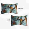 thumbnail image 4 of Fotbe Colorful Birds Pine Branch Pillow Cases - Envelope Closure - Luxury, Extra Soft, Cooling Pillow Covers - Wrinkle, Fade, Stain Resistant-16"x24", 4 of 8