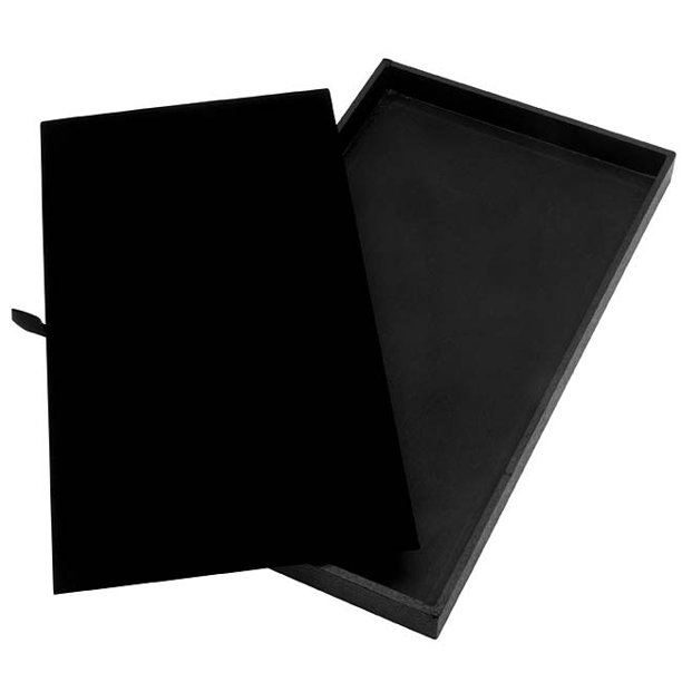 Beadaholique Black Velvet Jewelry Display Pad and Tray (1 Set