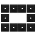 thumbnail image 1 of Gas Stove Burner Liners 10Set Black Heat Resistant Protector For Household Users In Cooking, 1 of 3