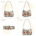 thumbnail image 7 of FORMRS Womens Shoulder Bag with Chain Strap Clutch Purse Cute Tote Handbag, Large Red Floral Pattern, 7 of 7
