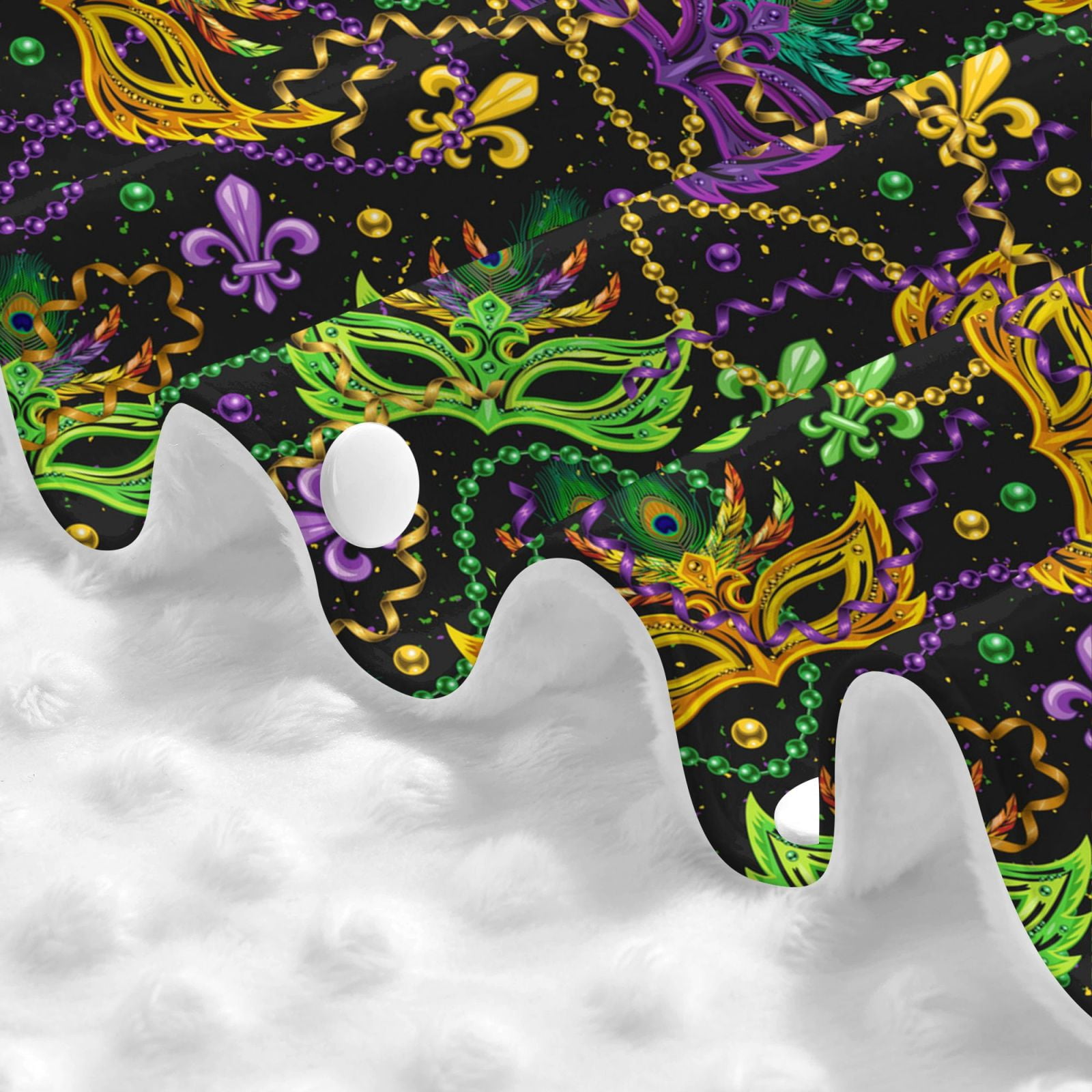 Car Seat Cover Baby - Mardi Gras Surface Breathable Infant Car Seat Cover for Baby Carseat, Lightweight Comfort Baby Essentials Must Haves Newborn Stuff for Girl Boy