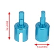 thumbnail image 3 of Diferenciales de la taza de la taza de la caja de engranajes 1/10 RC Actualizaciones Reemplazar las piezas Accesorios Reemplazo para TAMIYA TT-02 TT-01 TT02B 4 PCS Noticed FN001289-00, 3 of 6